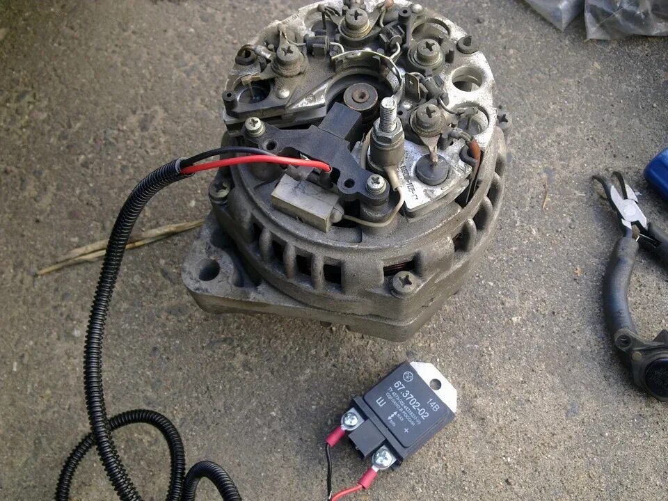 Новый генератор TADEM 90A - Lada 21121, 1,6 л, 2008 года расходники DRIVE2