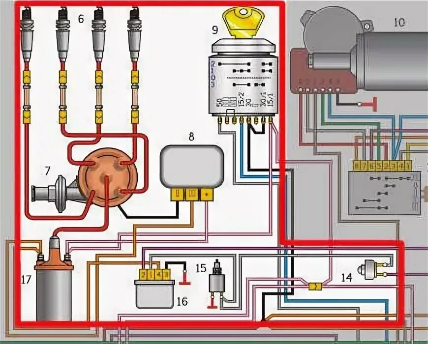 Схема генератора газ 3110 змз 402. Схема подключения катушки зажигания волга 3110. Схема контактного зажигания газ 21. Система зажигания 402. Схема подключения катушки зажигания змз 402.