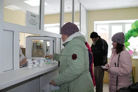Выдача молочной кухни