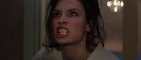 Famke Janssen as Xenia Onatopp in GoldenEye (1995). 