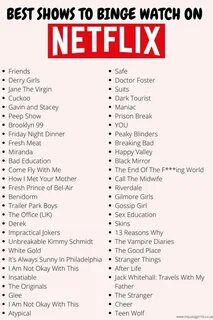 Shows to watch