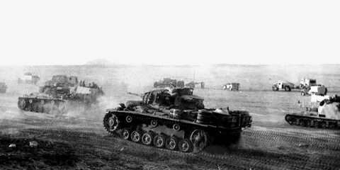 Немецкие танковые колонны