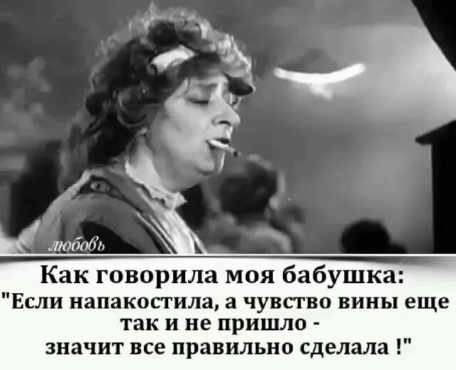 Как говорится бабушка. Как говорила моя бабушка. как говорила моя бабушка если напакостила. как говорила моя бабка. чувство вины юмор.