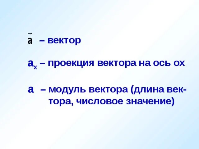 Вектор значение. Векторное значение. значение вектора.