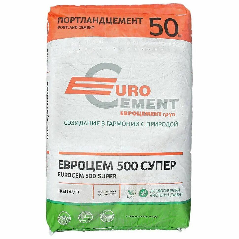 Цемент в новгороде. Цемент евроцемент в мешках 500 50кг. цемент i 42.5 н евроцемент 500 супер. евроцемент м500 д20 50 кг. цемент русеан пц-500-д0-н 40 кг.
