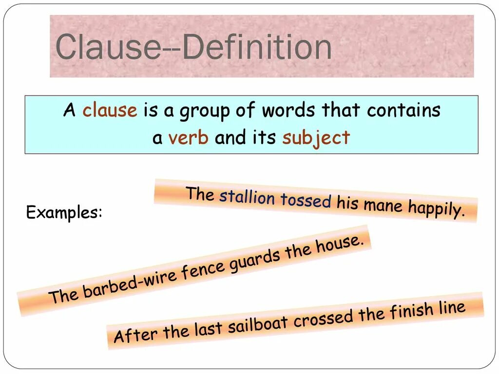 Must appear in the group by clause. Clause is. subject clause. what is clause in grammar. what clauses.