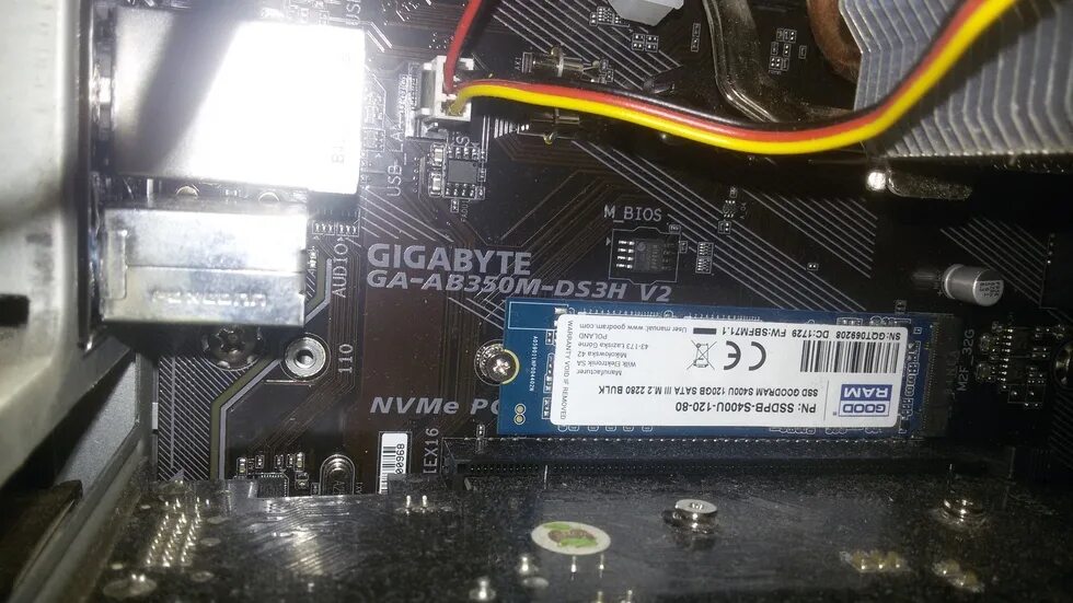 Gigabyte ab350m ds3h v2. Gigabyte ab350m ds3h v2