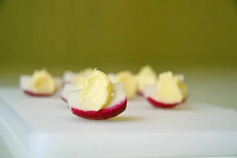 Редиска с маслом
