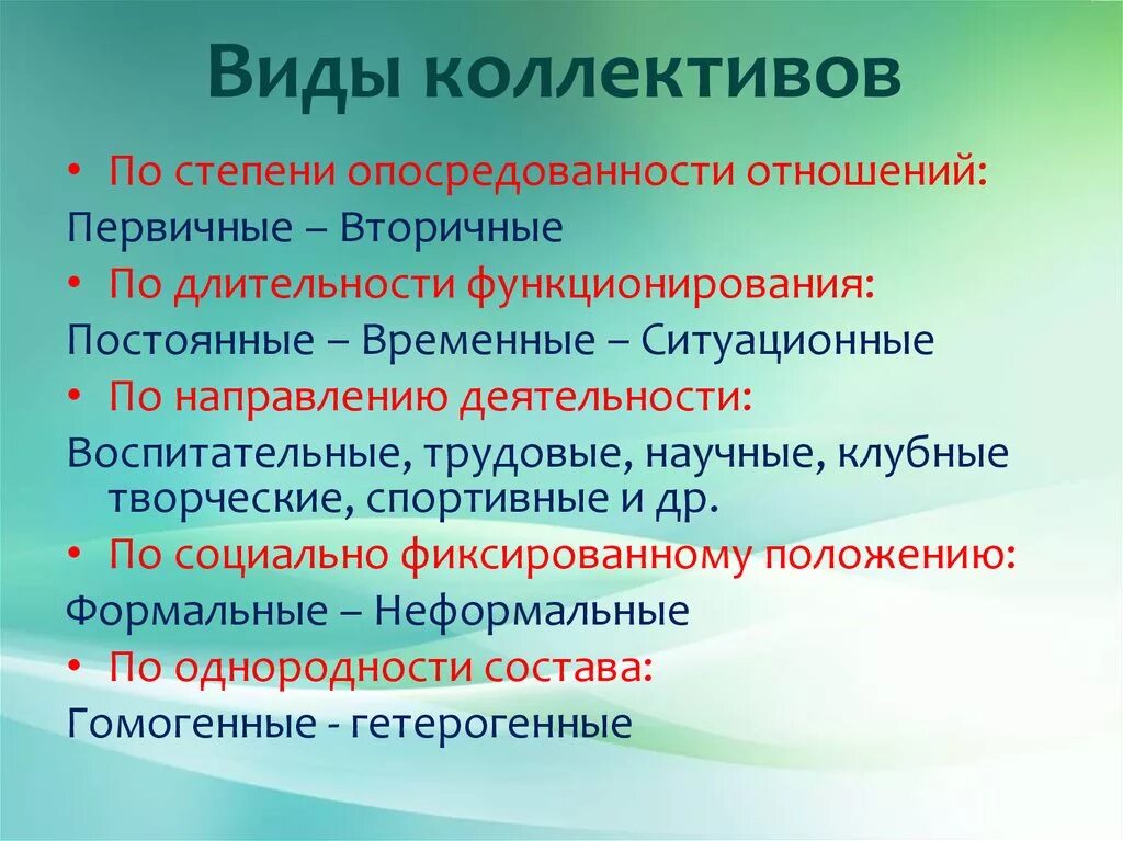 Принципы творческого коллектива. Виды коллективов. Основные виды коллективов. Коллектив разновидности. Виды детских коллективов.