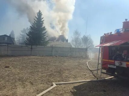 Пожар в омском