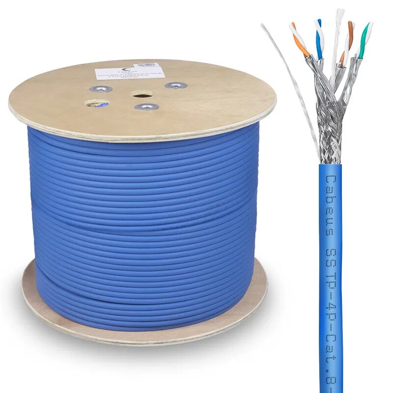 Бухта кабеля utp cabeus. Utp cat 8. кабель витая пара caberus stp-4p-cat. 6e. hyperline sstp4-c8-solid-outdoor-55.. cabeus ftp-4p-cat.6-solid-lszh.