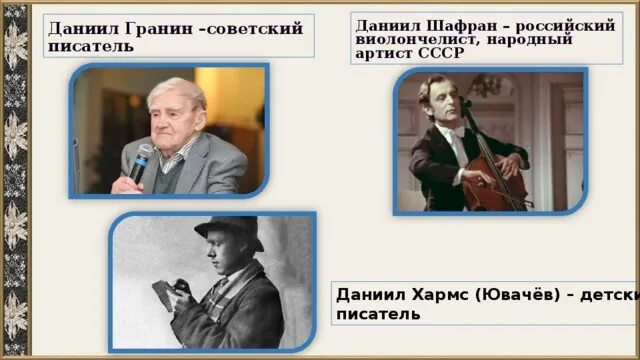 Знаменитые данилы. Знаменитые данилы