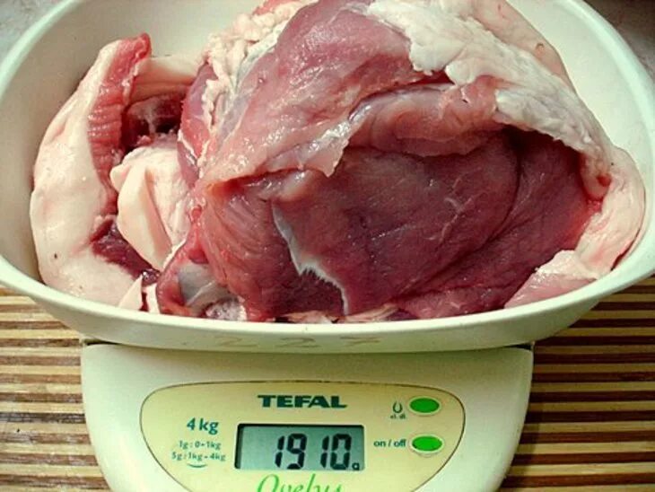 10 килограммов мяса