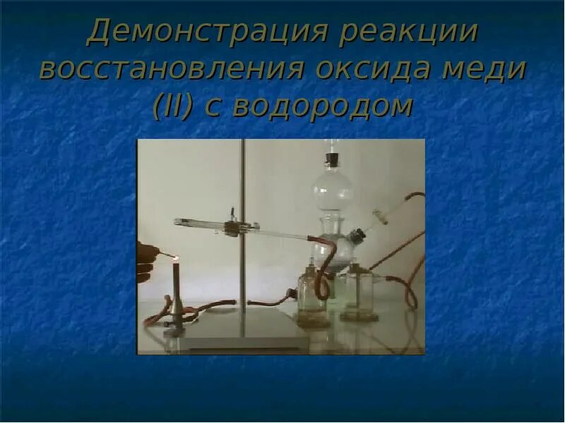 Взаимодействие водорода с оксидом меди. Взаимодействие меди с водородом. Взаимодействие водорода с оксидом меди ( II ). Восстановление оксида меди (II) водородом. Взаимодействие оксида меди ii с водородом