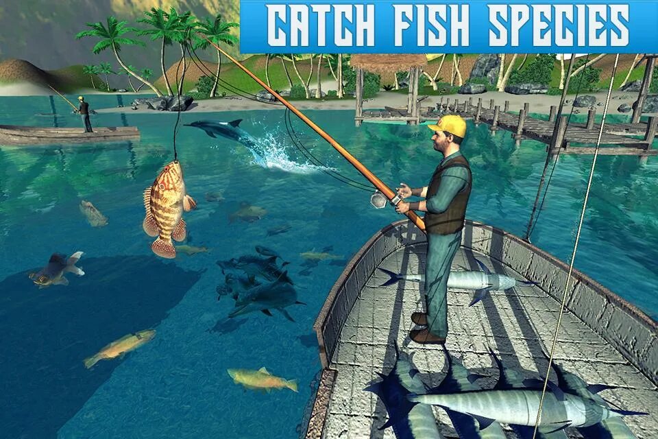 Exquisite fishing gameplay