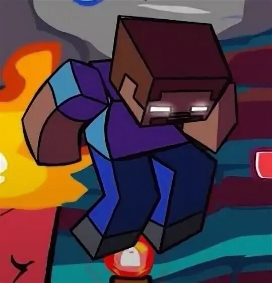 Fnf vs herobrine. Херобрин и нотч. Херобрин в майнкрафте скин. Майнкрафт с херобрином. Fnf danger herobrine blocky myths.