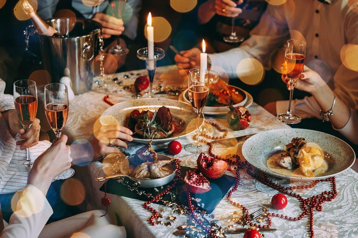 My typical new year table