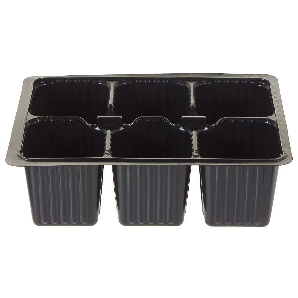 Емкости для рассады. 10 шт), черная. Набор горшков 750мл для рассады с поддоном. Набор для рассады 24 стаканчика v 300мл с выдвижным дном. Емкости для рассады.