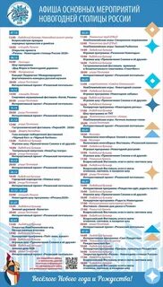 Новогодняя афиша рязань