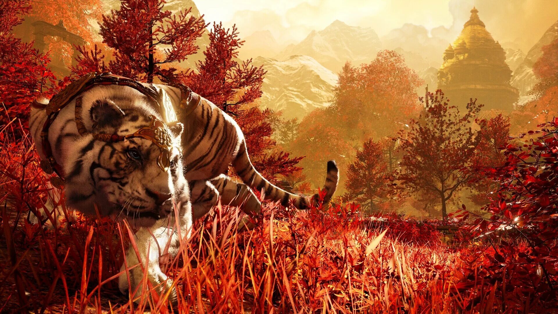 Фар край 4. Far Cry 4 Шангри ла. Far Cry 4 Шангри ла тигр слон.