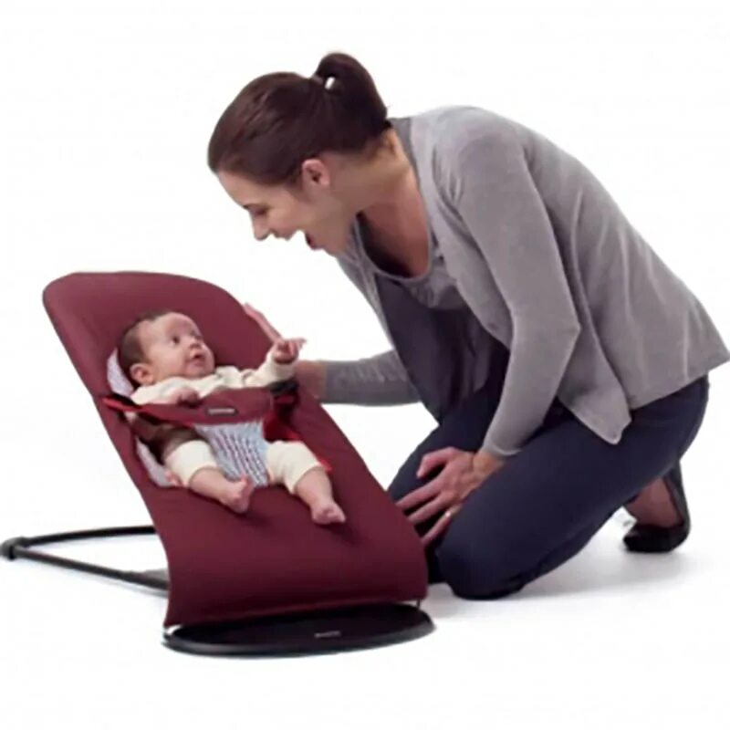 До скольки использовать шезлонг для новорожденных. Шезлонг babybjorn с рождения. шезлонг babybjorn красный. baby bouncer шезлонг. шезлонг детский аналог babybjorn.