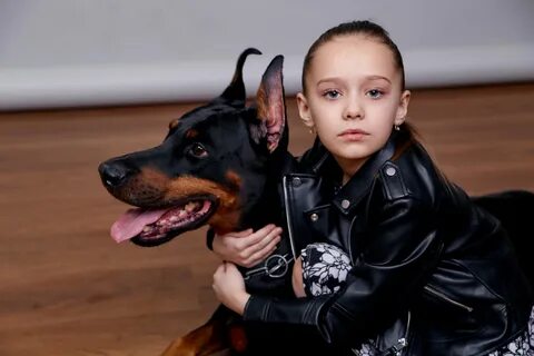 Доберман девочка