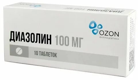 От чего таблетки диазолин