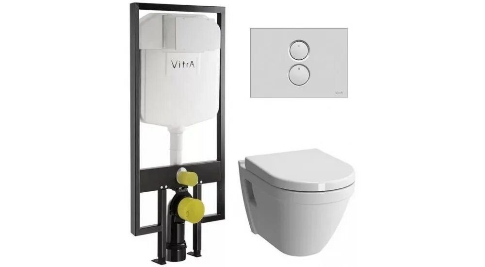 Комплект Vitra 9773b003-7201. Комплект Vitra 9773b003-7200. Унитаз с инсталляцией подвесной Vitra Normus 9773b003-7201 с горизонтальным выпуском. Vitra 9773b003-7202.