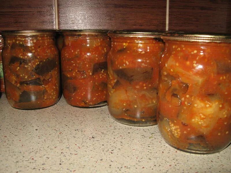 Рецепт печеных баклажанов на зиму. Рецепт печеных баклажанов на зиму