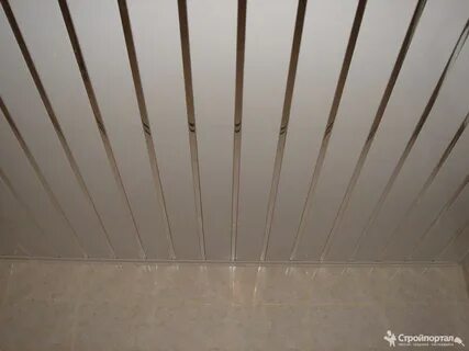 Потолок в ванной реечный спб