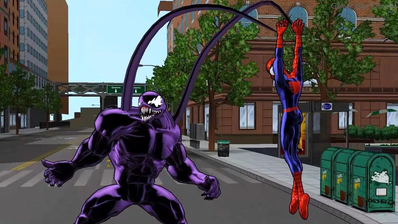 Расширенная версия человека паука. Ultimate Spider-man (игра). Ultimate Spider man 2005 Веном. Ультимат человека-паука Ultimate Spider-man. Ultimate Spider-man игра Веном.