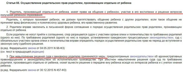 С кем останется ребенок после развода. Осуществления родительских прав отдельно проживающими родителями. Родитель имеет право видеться с ребенком.