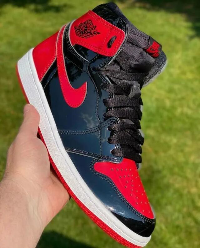 Jordan 1 bred toe. Nike air jordan 1 high og patent bred. 'nike' 'air jordan 1 bred' og. Nike bred. Nike bred.
