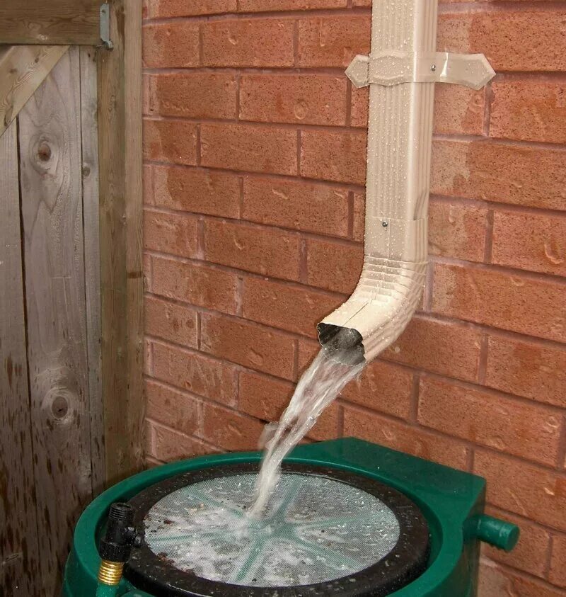 Очистка дождевой воды. Сбор дождевой воды. Идеи для сбора дождевой воды. Сбор воды с крыши для полива. Система сбора дождевой воды с крыши.