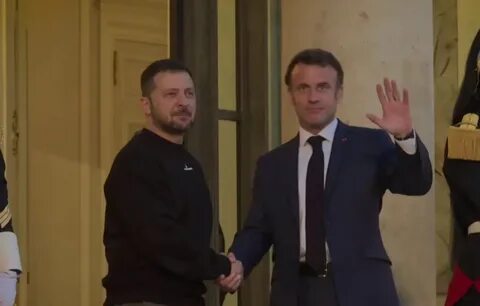 Франция о зеленском