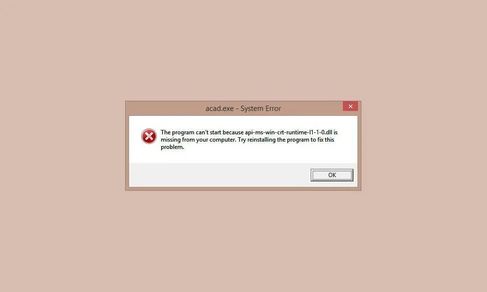 Ms crt. Ошибка api-ms-crt-runtime-l1-1-0.dll. ошибка api. системная ошибка. api ms win crt runtime.