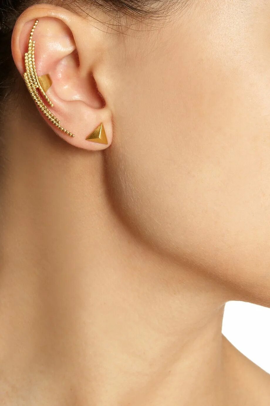 Gold ear. Gold ear. Эда йылдыз каффы. Gold ear. Серьги закрывающие мочку.