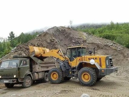 Фронтальная погрузчик 3 куба