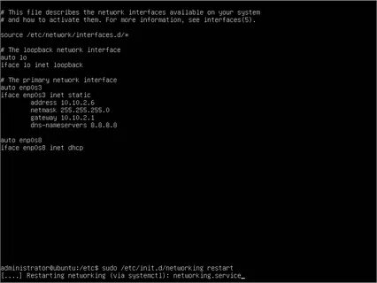 Networking linux