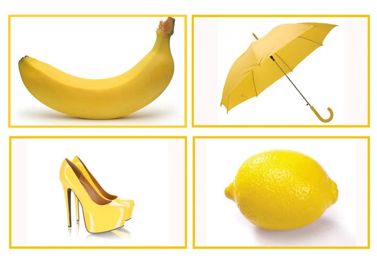 Предметы желтого цвета. Предметы желтого цвета цвета. Предметы желтого цвета для детей. Желтые предметы разные. Карточки для изучения цвета для малышей.
