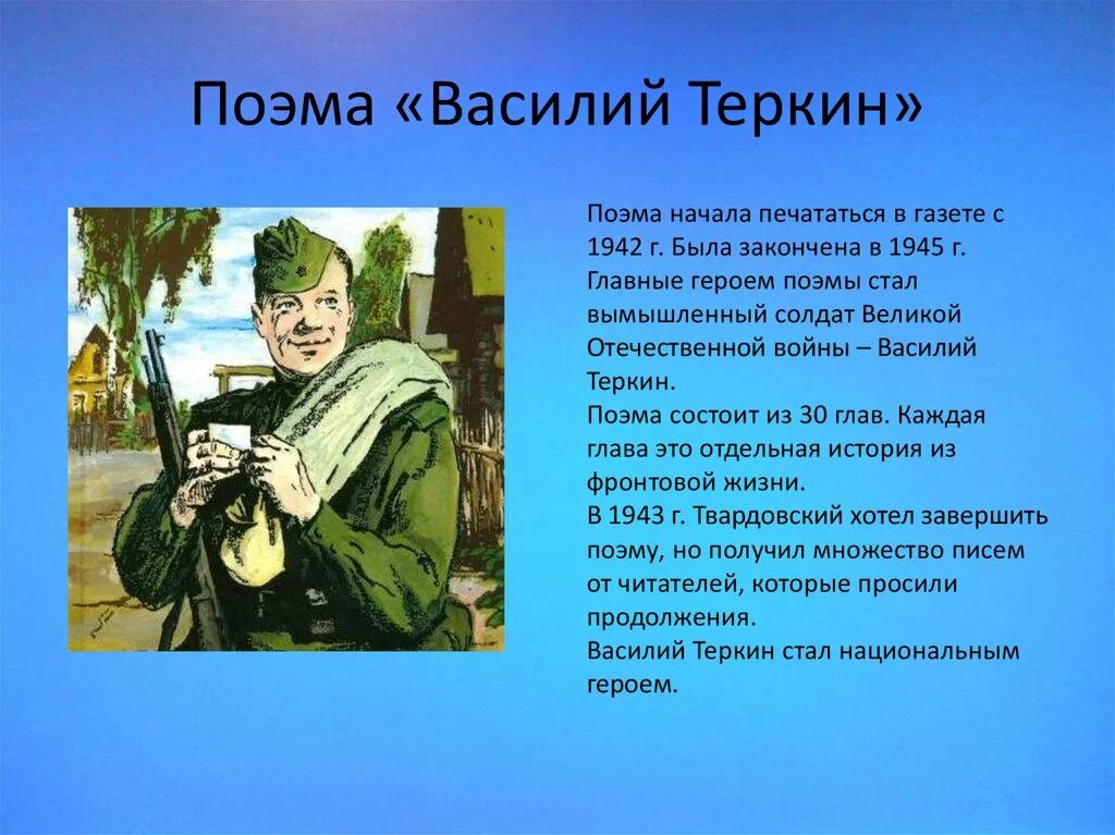 Теркин текст полностью