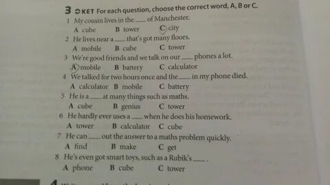 5 choose the right word