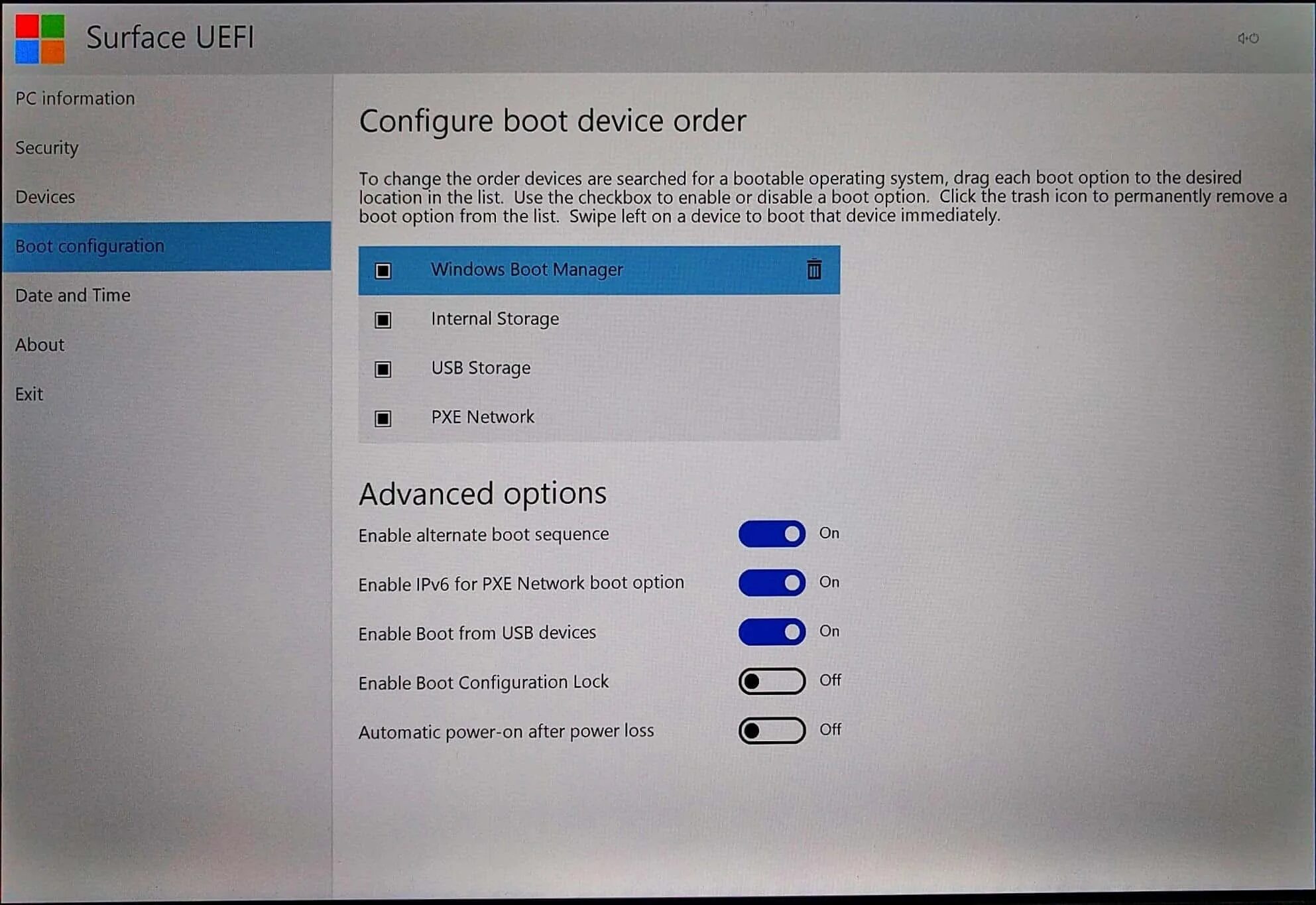 Uefi pxe boot. Microsoft surface pro 4 uefi password. uefi boot sequence. surface pro 4 bios. secure boot configuration.