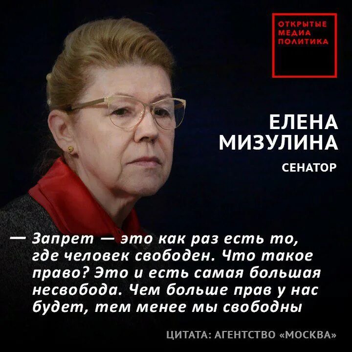 Мизулиной сделали предложение