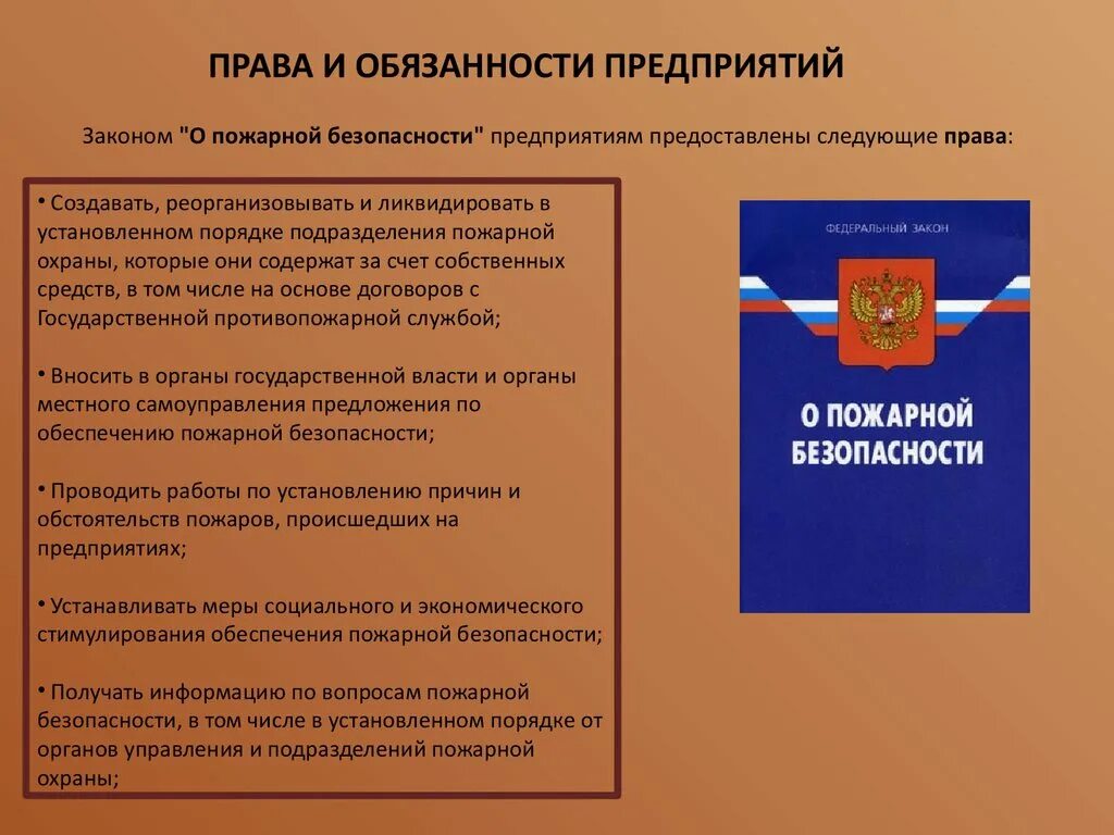 Управление пожарной безопасностью в организации