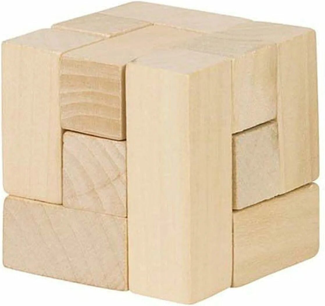 Кубик из пробки с ребром 10