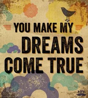 You were in my dream