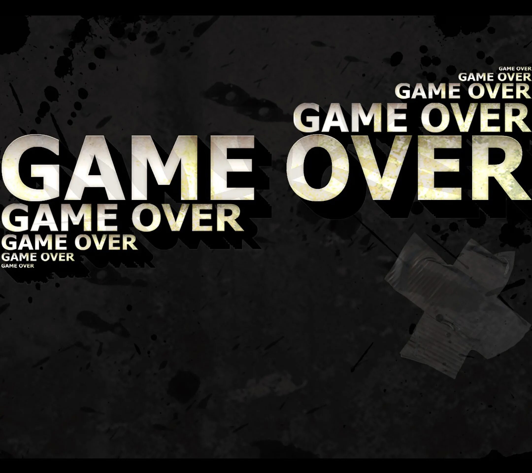 All over a game. Game over. game over в игре. гаме овер. обои game over.
