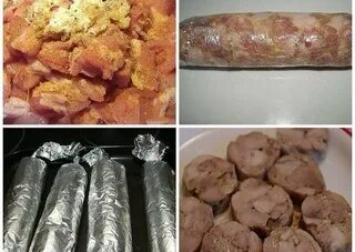Сколько готовить колбасу в духовке