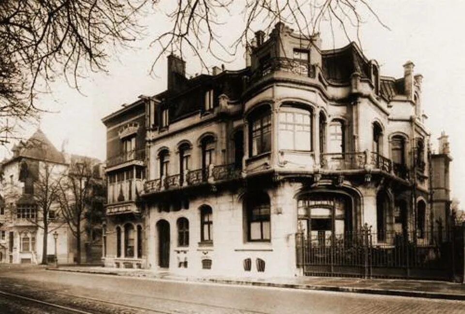 Орта х. Особняк сольве в брюсселе 1894-1898. особняки виктора орта.